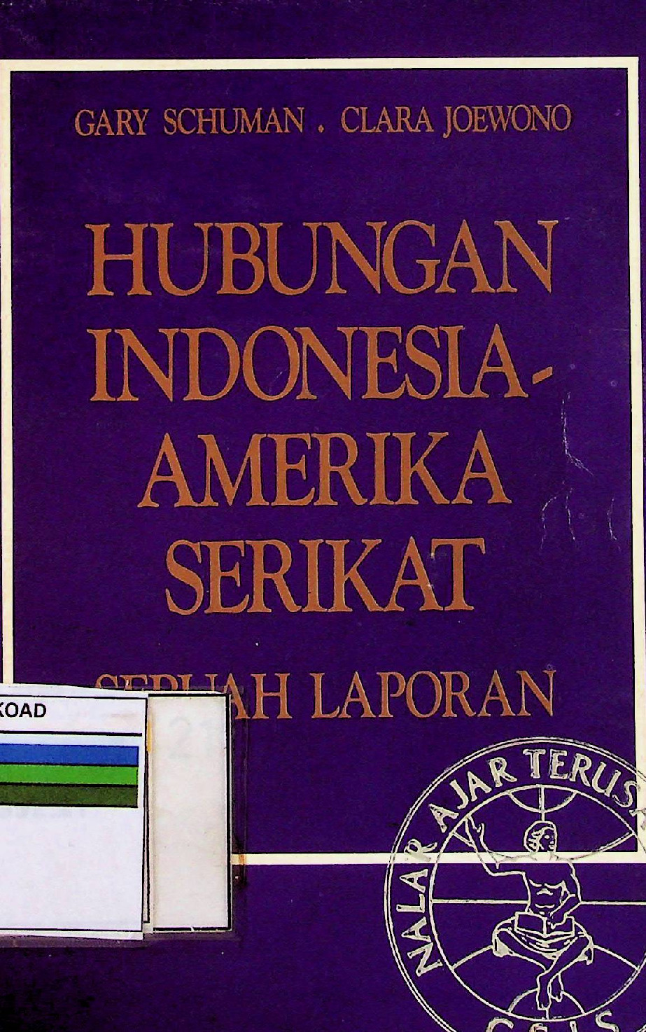 Hubungan Indonesia - Amerika Serikat